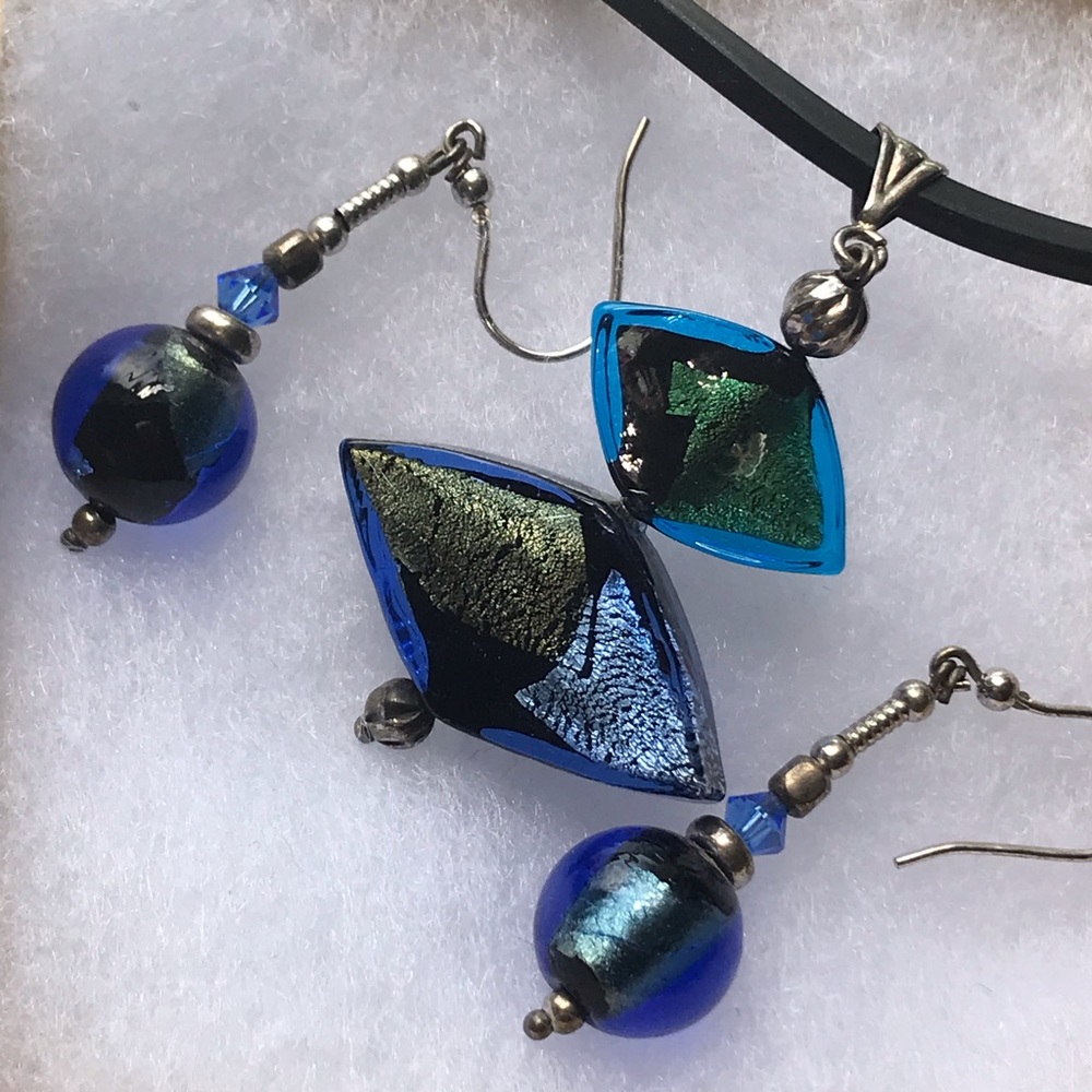 Beautiful Blown Glass Set